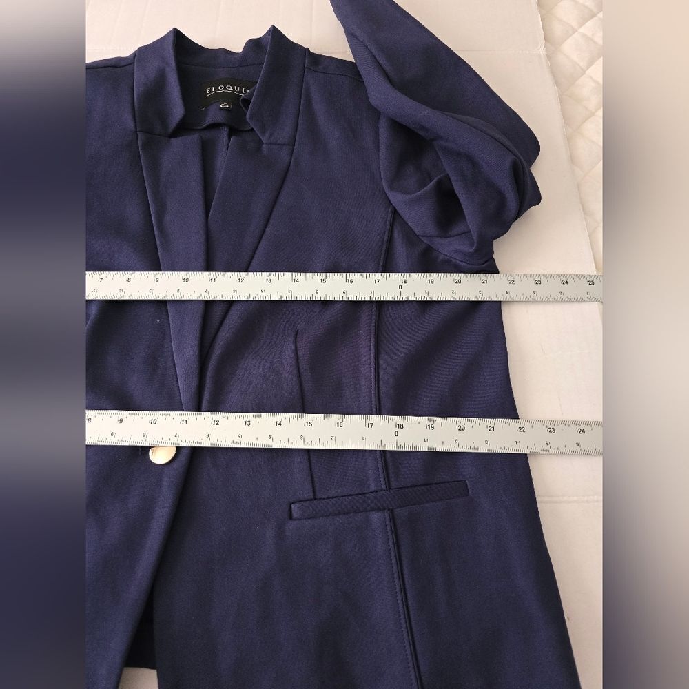 Eloquii The Ultimate Stretch One Button Blazer In… - image 8